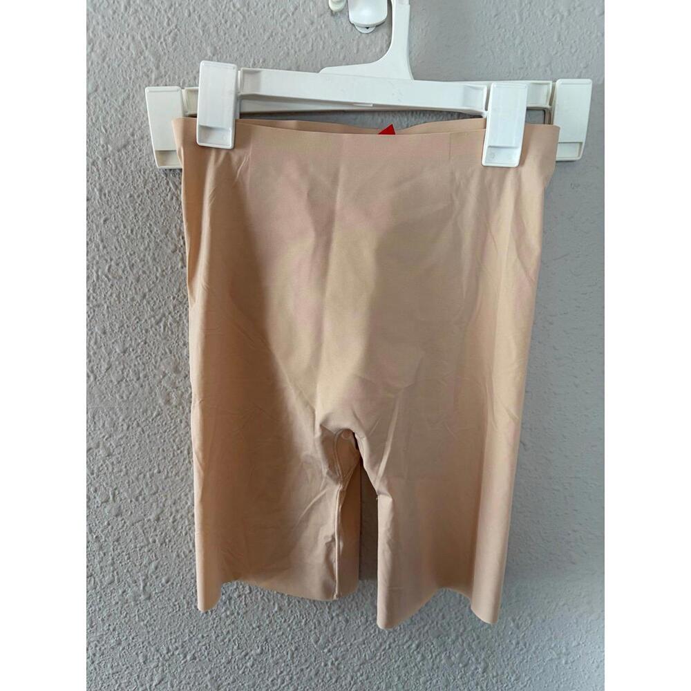 Spanx beige shaping shorts size S. 7in inseam